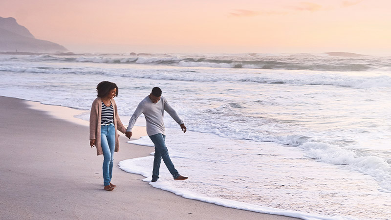 Africa Cape Town Couple Beach