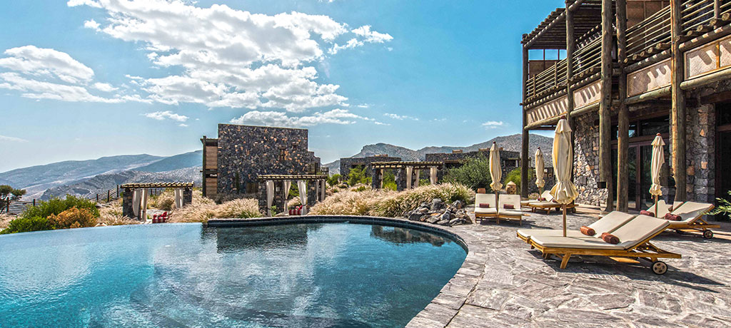 Asia Oman Alila Jabal Akhdar Outdoor pool