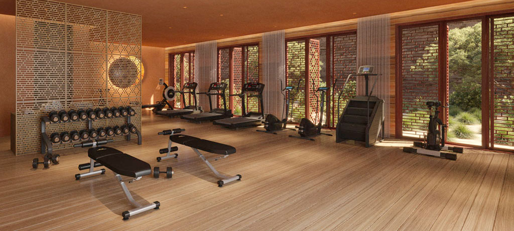 Middle East Saudi Arabia Alula Banyan Tree Alula fitness center