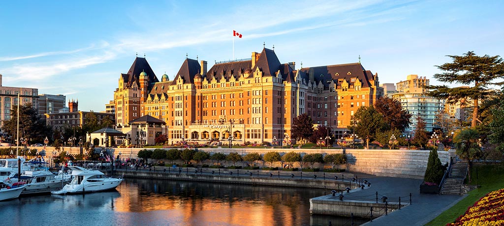 North America Canada Victoria Fairmont Empress exterior