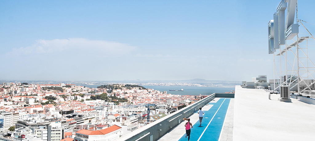 Europe Portugal Lisbon Four Seasons Hotel Ritz Lisbon Rooftop