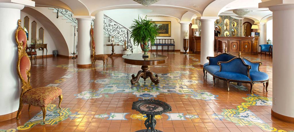 Grand Hotel La Favorita lobby