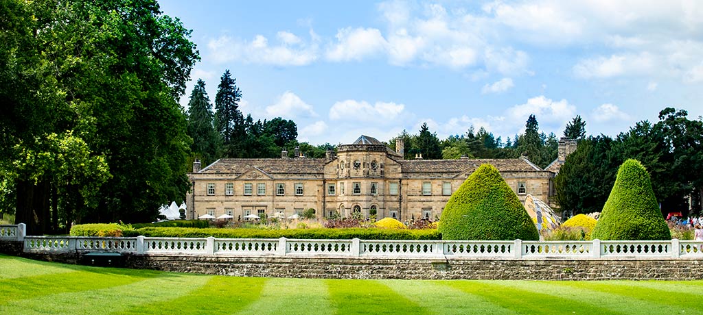 Europe UK Yorkshire Grantley Hall exterior 