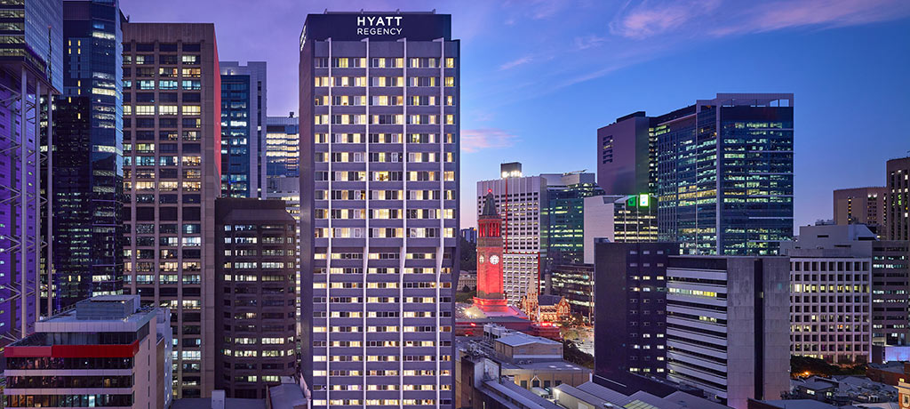 Australia Queensland hyatt regency brisbane exterior