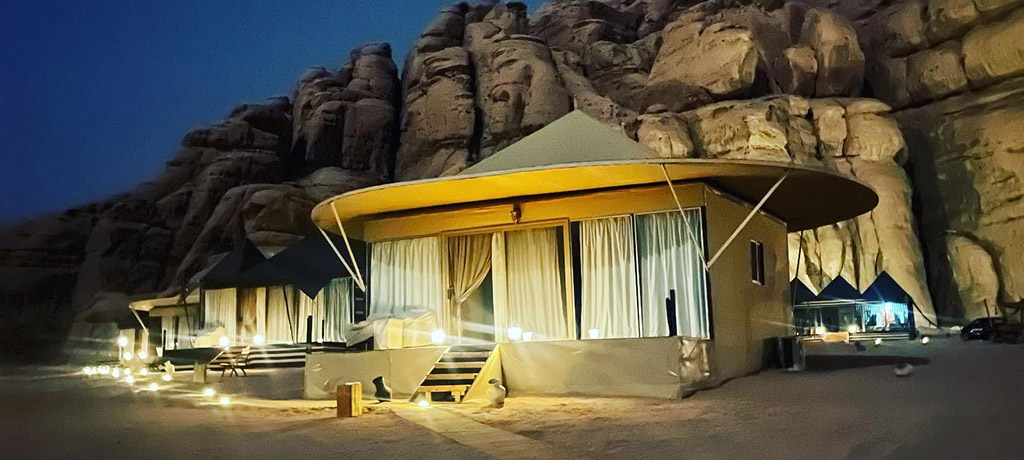 Middle East Jordan Hyatt Rum Camp tent