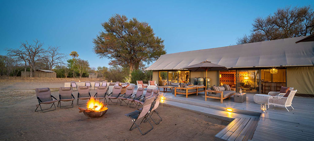 africa zimbabwe hwange national park linkwasha camp fire pit