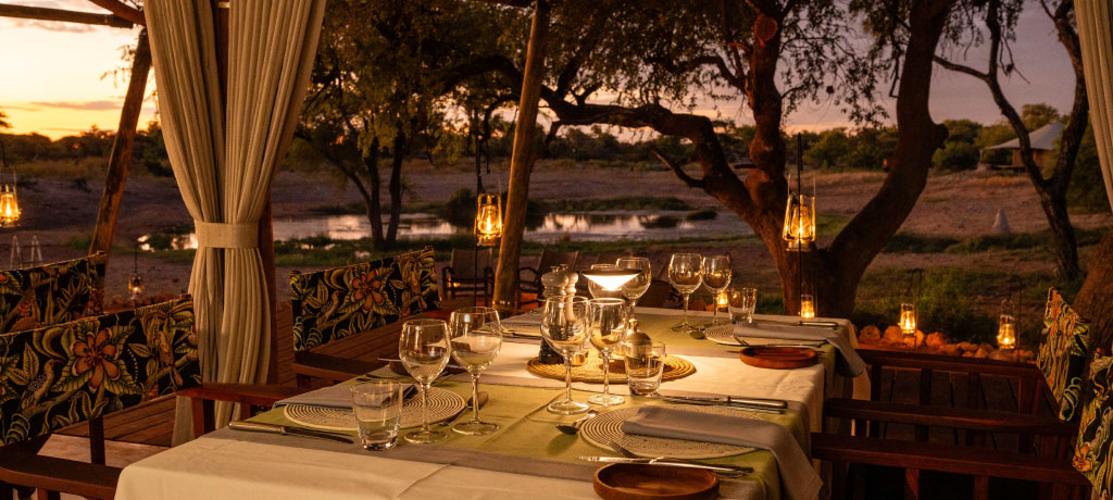 Onguma Tented Camp Dining