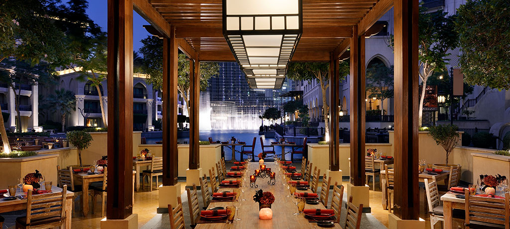 Asia UAE Dubai Palace Downtown Dubai Asado Resturant Terrace