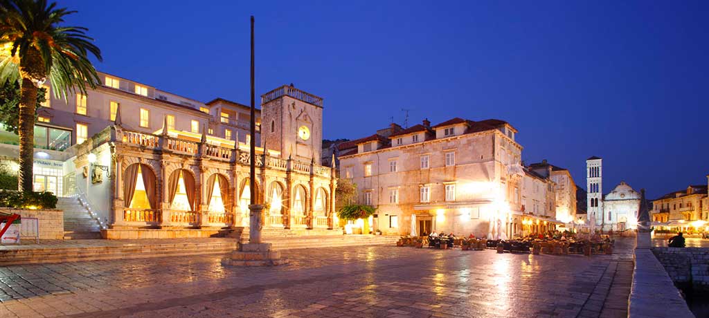 Europe Croatia Hvar The Palace Hvar Hotel Exterior