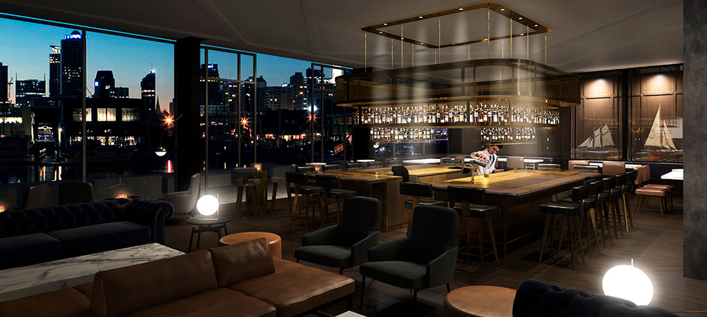 new zealand auckland park hyatt Captains Bar