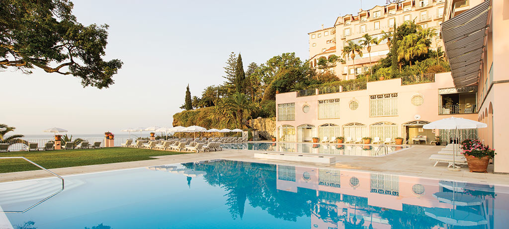 Europe Portugal Belmond Reids Palace pool 