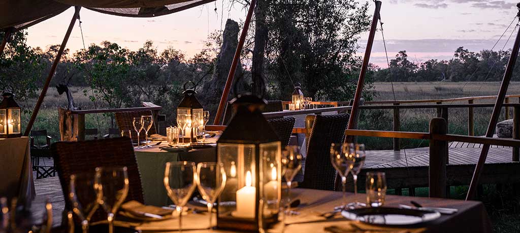 Africa-Botswana-Sanctuary-Stanleys-Camp-Dining