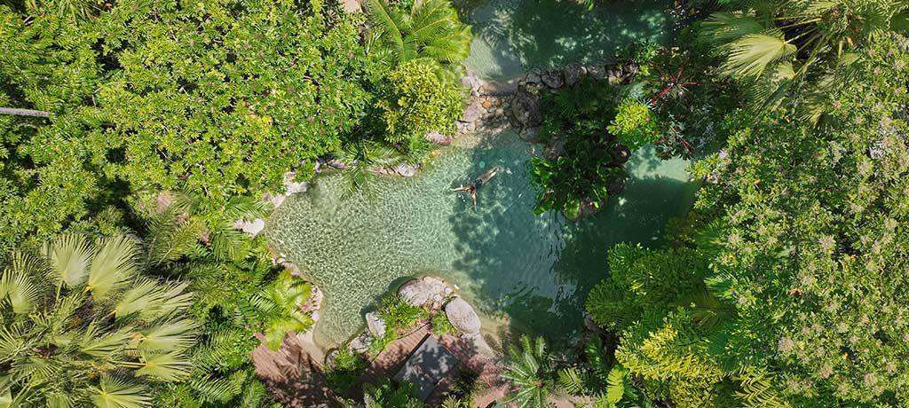 Australia Queensland Silky Oaks Lodge pool