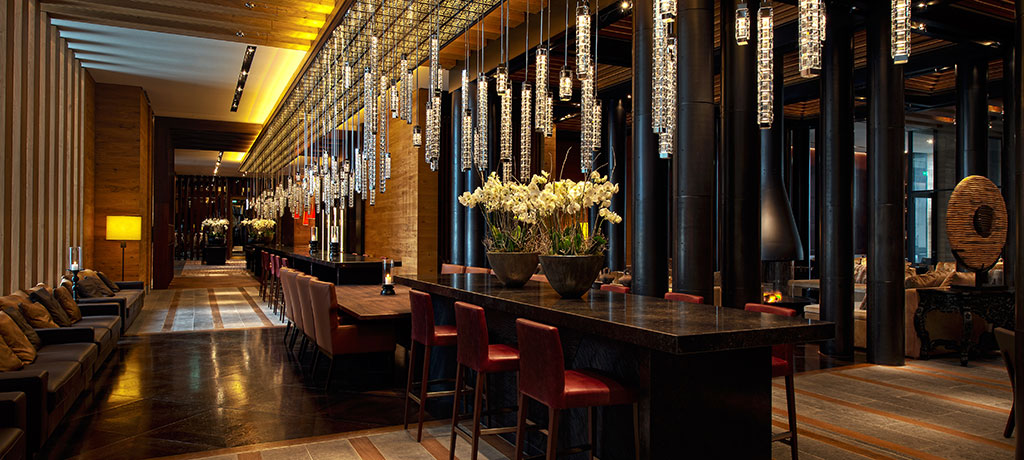 Europe Switzerland Andermatt The Chedi Andermatt Lobby bar