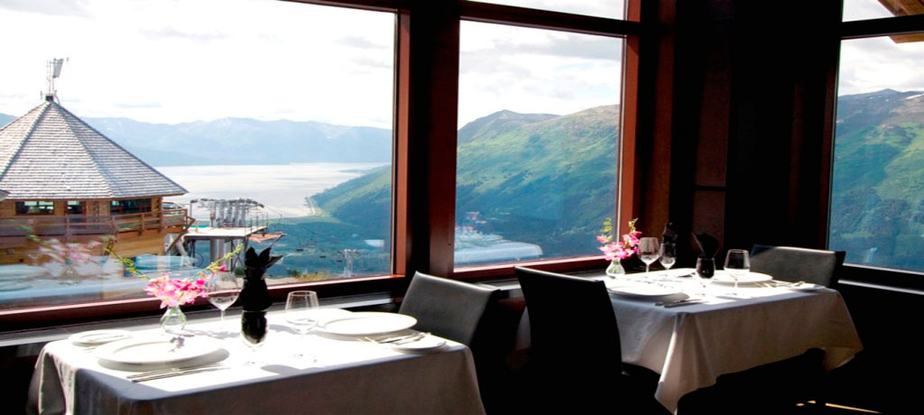 seven glaciers restaurant