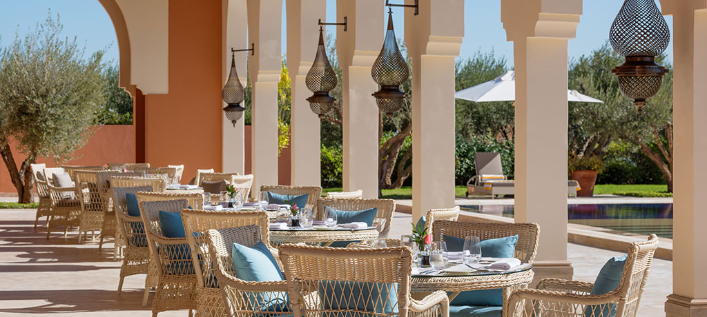 Africa Morocco The Oberoi Marrakech Azur Terrace