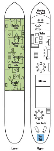 Kir Royale Deck plan